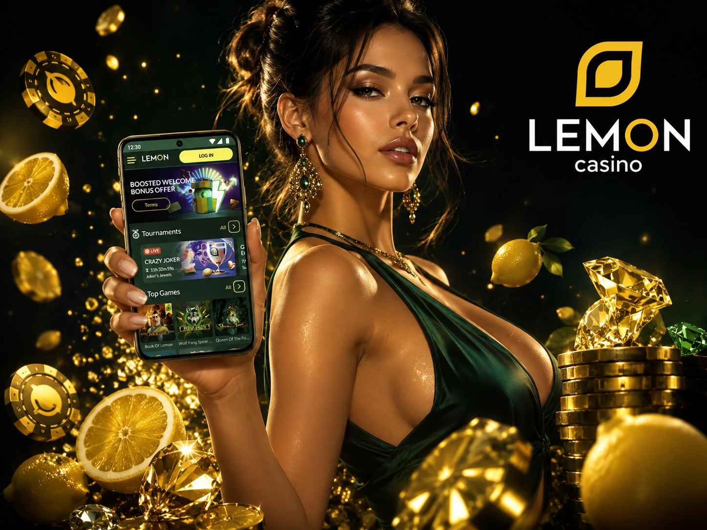 Lemon Casino na telefonie